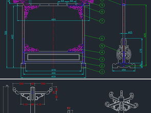 古典家具CAD屏風(fēng)設(shè)計(jì)平面圖與家居用品CAD圖紙資源全覽