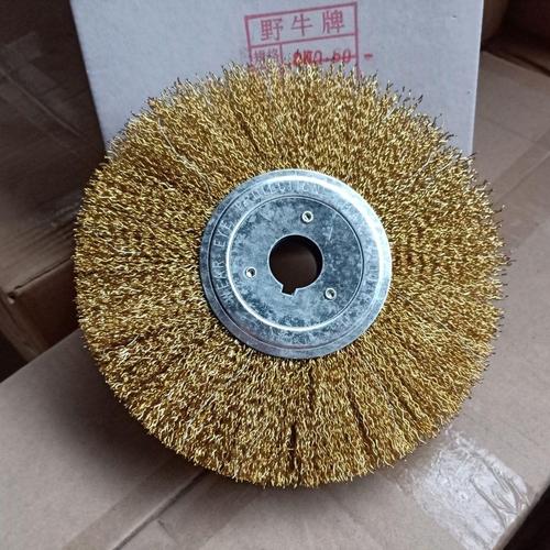 野牛牌鋼絲刷平形銅絲輪 多功能拋光利器，提升作業(yè)效率的新選擇